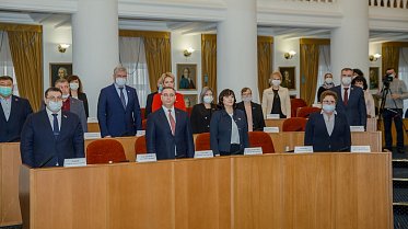 Заседание Законодательного Собрания Оренбургской области